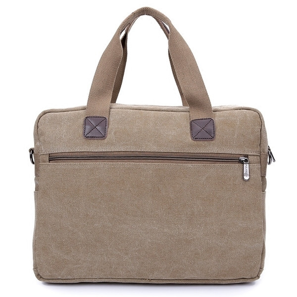 Geanta mare pentru barbati cu buzunar exterior in mai multe culori