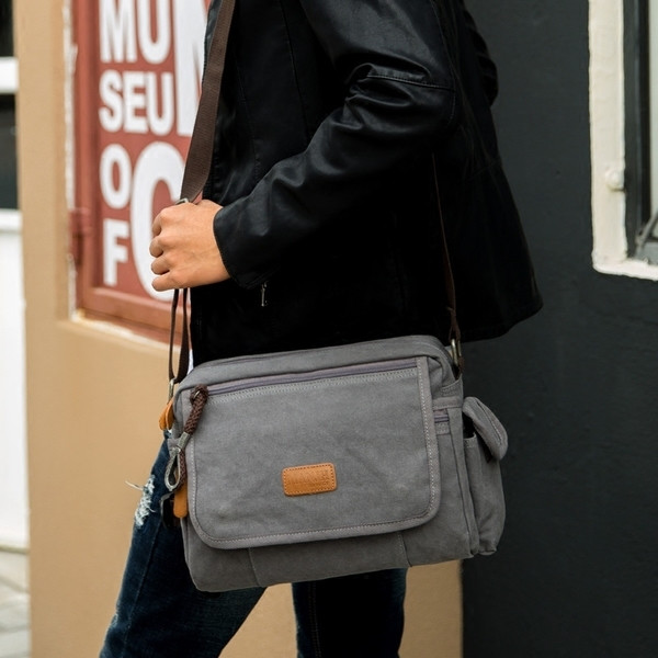 Férfi hétköznapi táska két színben