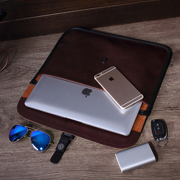 Geanta business pentru barbati din piele ecologica in trei culori