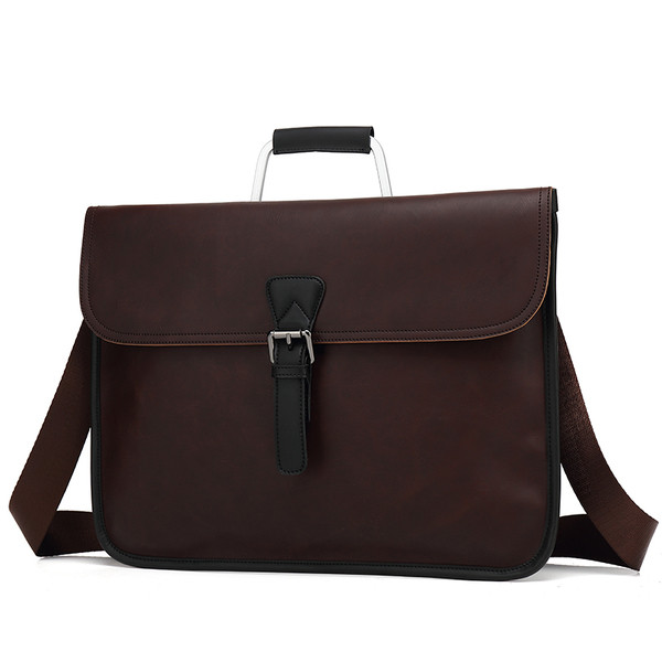 Geanta business pentru barbati din piele ecologica in trei culori