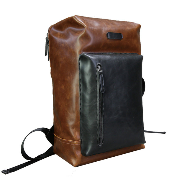 Μεγάλο ανδρικό σακίδιο με διπλή ιμάντα και πλαϊνή λαβή