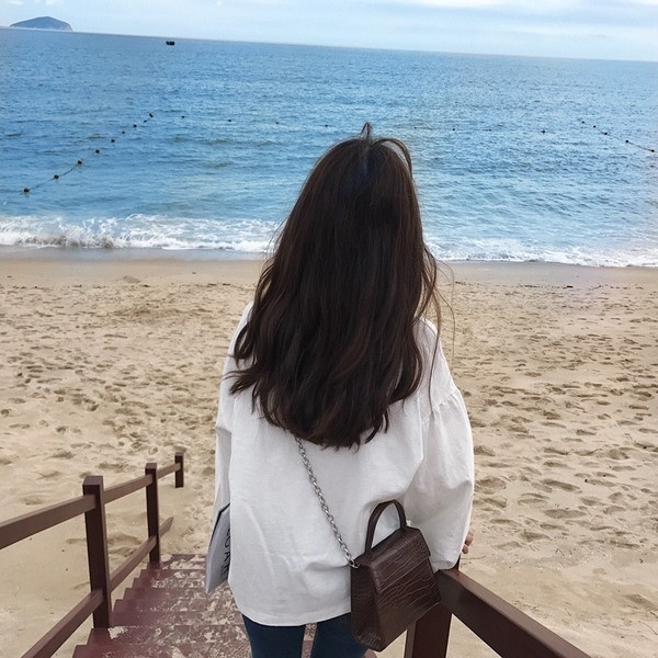 Női ing fehér széles modellben