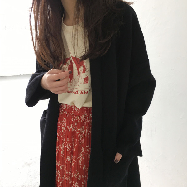 Γυναικείο μπλουζάκι με σχέδιο 3/4 μανίκι σε τρία χρώματα με εκτύπωση