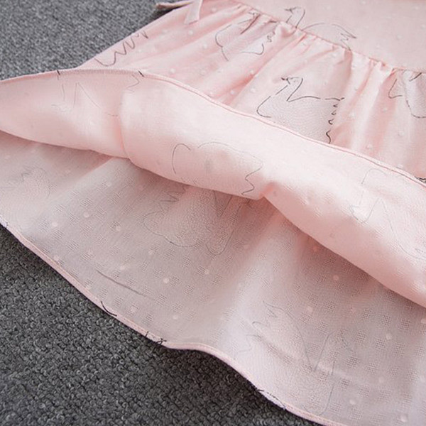 Παιδικό φόρεμα με εφαρμογές  σε τρία χρώματα