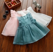 Βρεφικό φόρεμα σε δύο χρώματα 