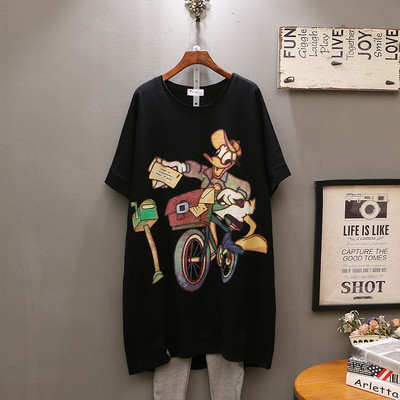 Tunica sport-casual dama marimea MAXI cu aplicatie