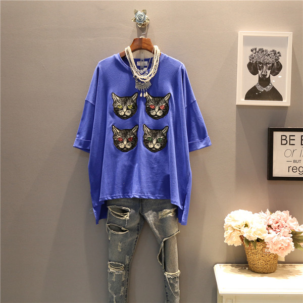 Γυναικείο Casual T-shirt  με 3/4 μανίκια 