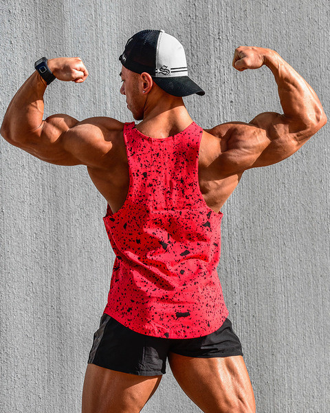 Ανδρικό μπλουζάκι σε τρία χρώματα με επιγραφή