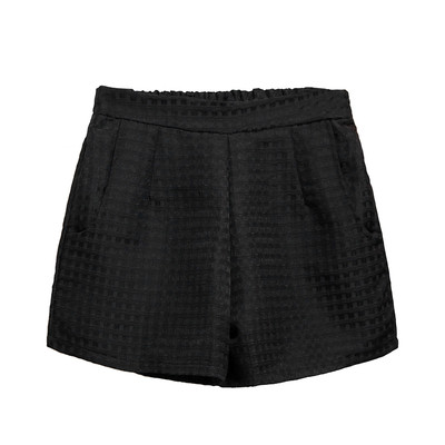 Γυναικεία σορτς MAXI σε λευκό και μαύρο χρώμα