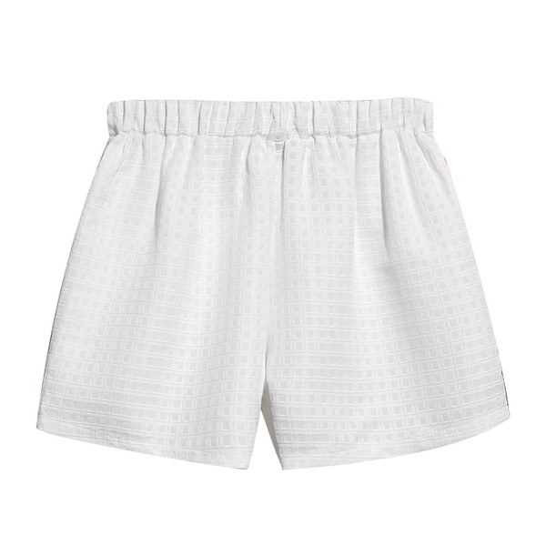 Γυναικεία σορτς MAXI σε λευκό και μαύρο χρώμα