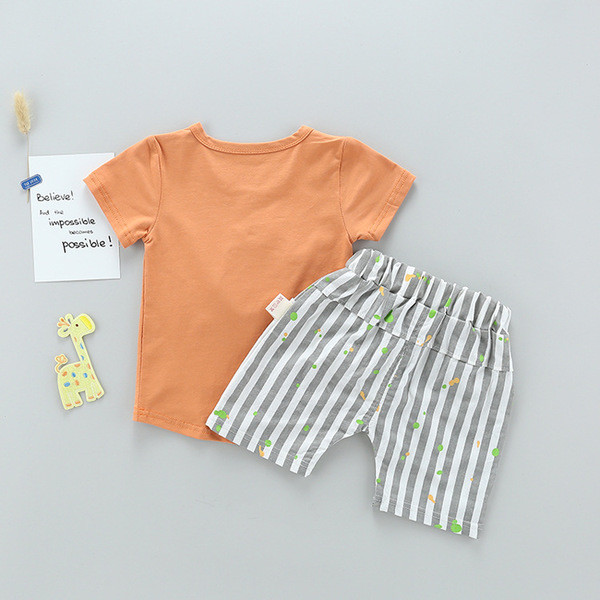 Παιδικό σετ από δύο μέρη για αγόρια -  T-shirt και σορτς  σε δύο χρώματα