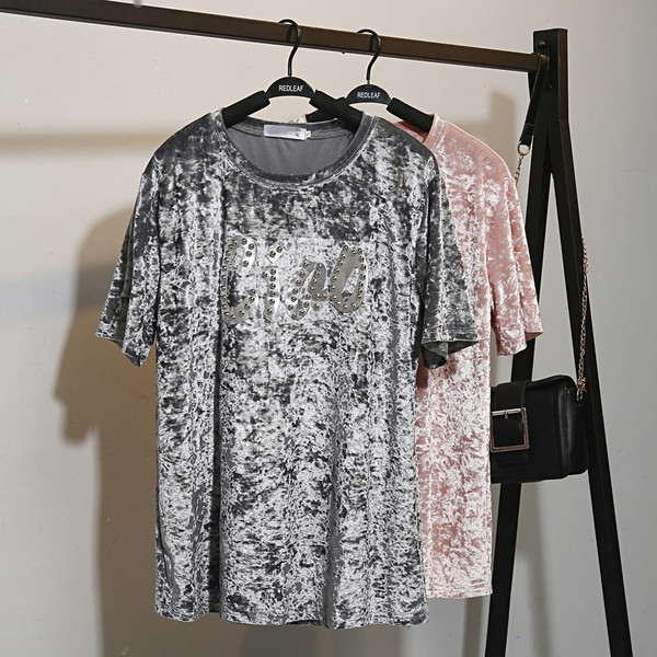 Γυναικεία T-shirt MAXI σε δύο χρώματα