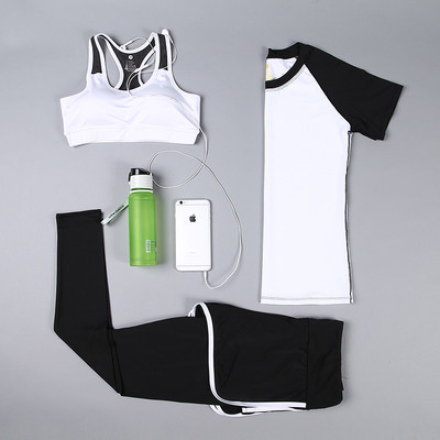Γυναικεία αθλητική φόρμα από  3 μέρη σε διάφορα χρώματα
