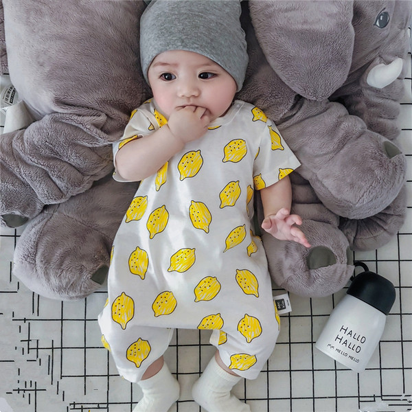 Βρεφικό κορμάκι  για το καλοκαίρι με εφαρμογή φρούτων