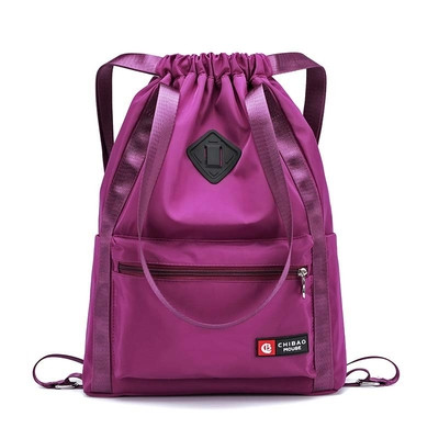 Γυναικείο σακίδιο σε διάφορα χρώματα με ιμάντες ώμου και διπλές λαβές