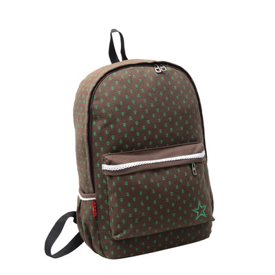 Γυναικείο σακίδιο με εκτύπωση και κεντήματα