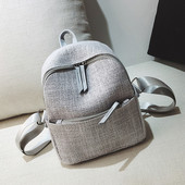 Női vászon hátizsák több színben, állítható pántokkal