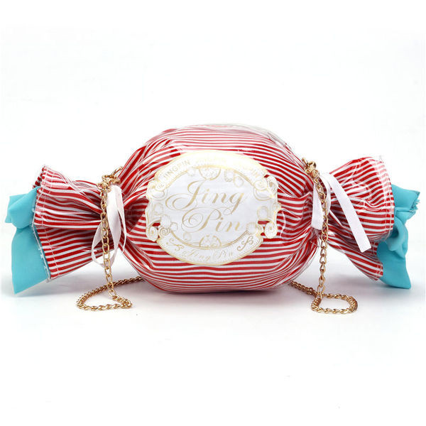 Nem szabványos női táska lánccal több színben