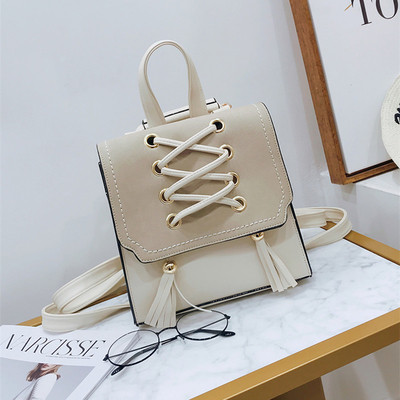 Rucsac mic de damă cu element de legături încrucișate