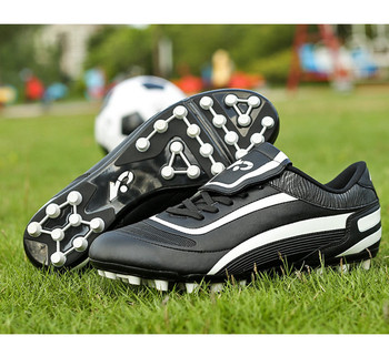 Παπούτσια  ποδοσφαίρου  σπορ σε μαύρο χρώμα