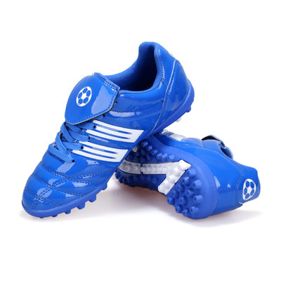 Παπούτσια ποδοσφαίρου για τους εφήβους του οικολογικού δέρμα και γυαλιστερό φινίρισμα