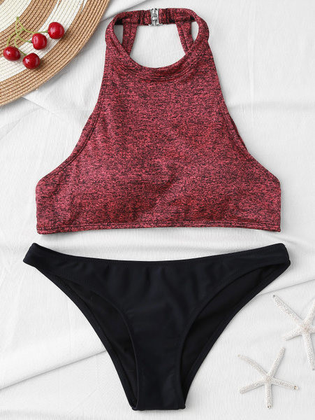 Női fürdőruha - két részből álló sima modell