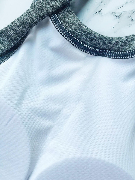 Női fürdőruha - két részből álló sima modell