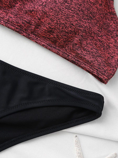 Női fürdőruha - két részből álló sima modell