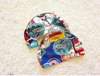 Σκουφάκια Κολύμβησης σε δύο μοντέλα με έγχρωμη εκτύπωση