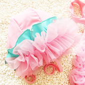 Κομψό παιδικό καπέλο για την  παραλία σε διάφορα χρώματα τούλι