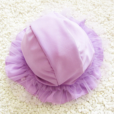 Κομψό παιδικό καπέλο για την  παραλία σε διάφορα χρώματα τούλι