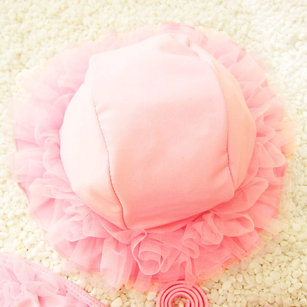 Κομψό παιδικό καπέλο για την  παραλία σε διάφορα χρώματα τούλι