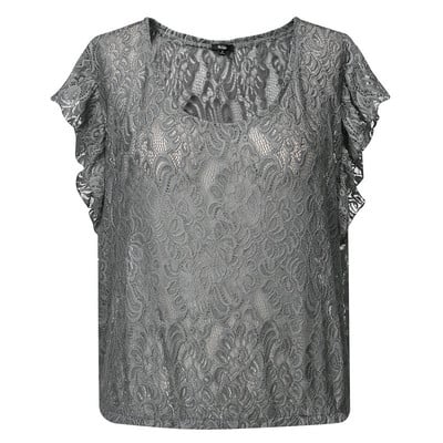 Tricou dama din dantela cu captuseala in mai multe culori