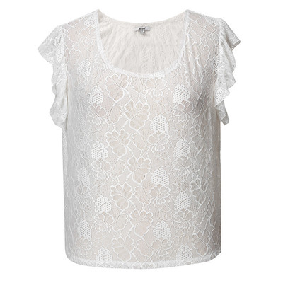 Tricou dama din dantela cu captuseala in mai multe culori