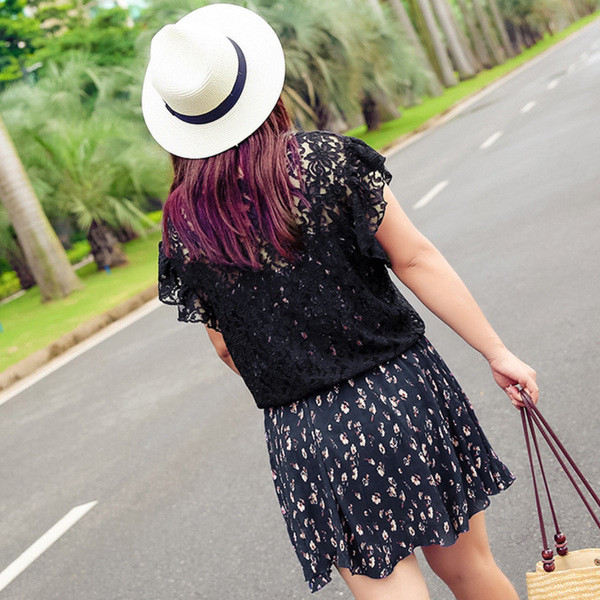 Tricou dama din dantela cu captuseala in mai multe culori