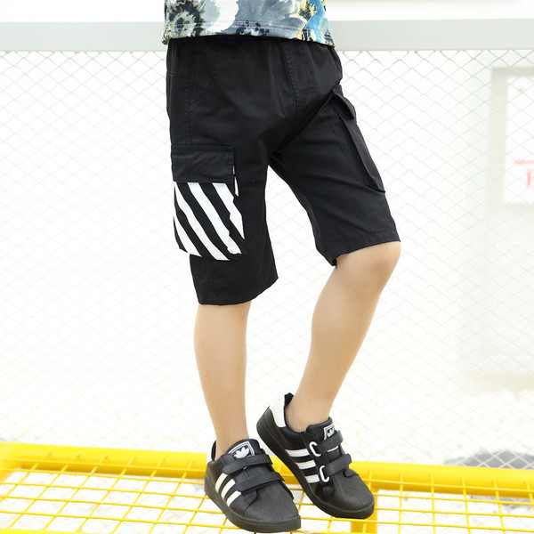 Pantaloni sport si casual pentru copii in doua culori cu buzunar lateral color