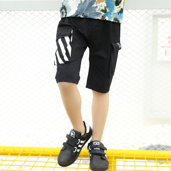 Pantaloni sport si casual pentru copii in doua culori cu buzunar lateral color