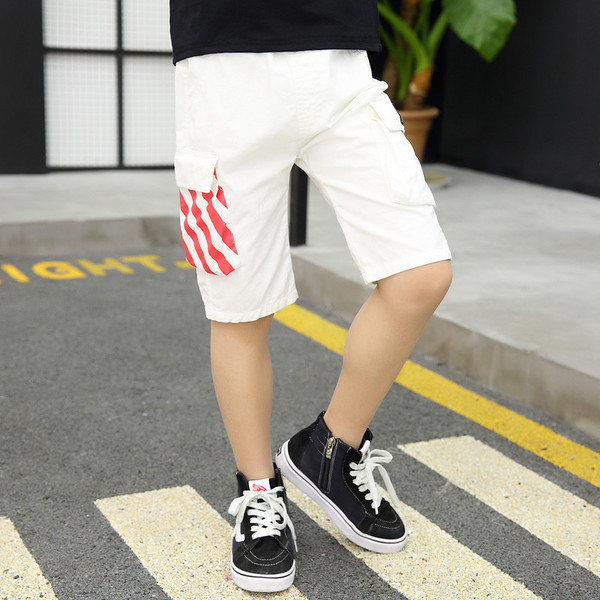 Pantaloni sport si casual pentru copii in doua culori cu buzunar lateral color