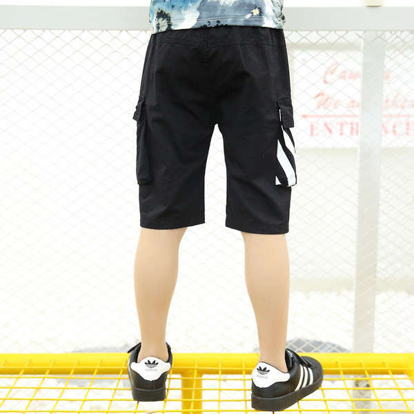 Pantaloni sport si casual pentru copii in doua culori cu buzunar lateral color