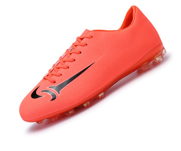 Nasturi de fotbal pentru bărbați în negru și portocaliu