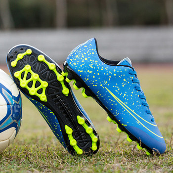 Ανδρικά παπούτσια ποδοσφαίρου σε μπλε χρώμα