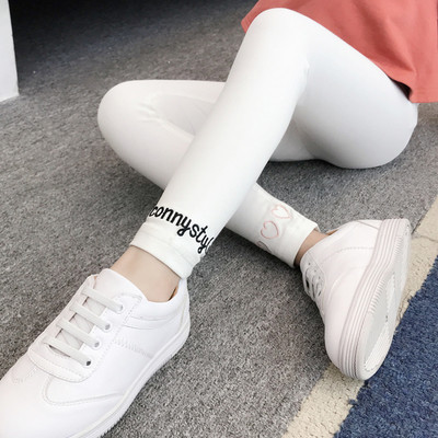 Jambiere copii pentru fete in mai multe culori cu broderie