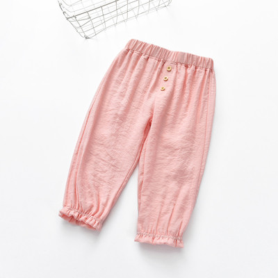 Pantaloni skinny copii pentru fete model lat in mai multe culori