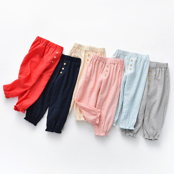 Pantaloni skinny copii pentru fete model lat in mai multe culori