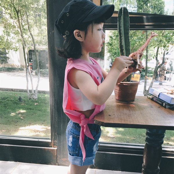 Maieu deschis pentru copii, modern, cu top în două culori