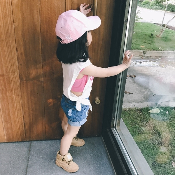 Maieu deschis pentru copii, modern, cu top în două culori