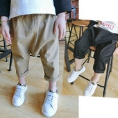 Παιδικά παντελόνια για αγόρια ευρύ μοτίβο σε δύο χρώματα