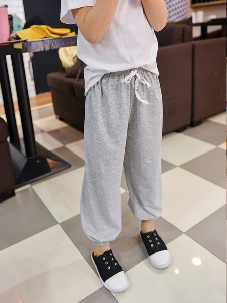 Pantaloni casual copii pentru fete model lat