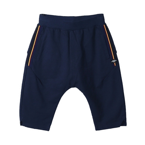 Pantaloni copii pentru baieti 7/8 in culoare inchisa