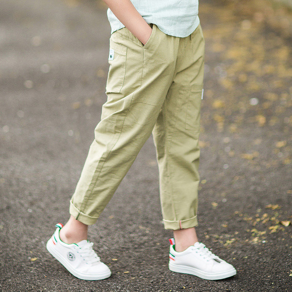 Pantaloni eleganti pentru baieti pentru copii in mai multe culori